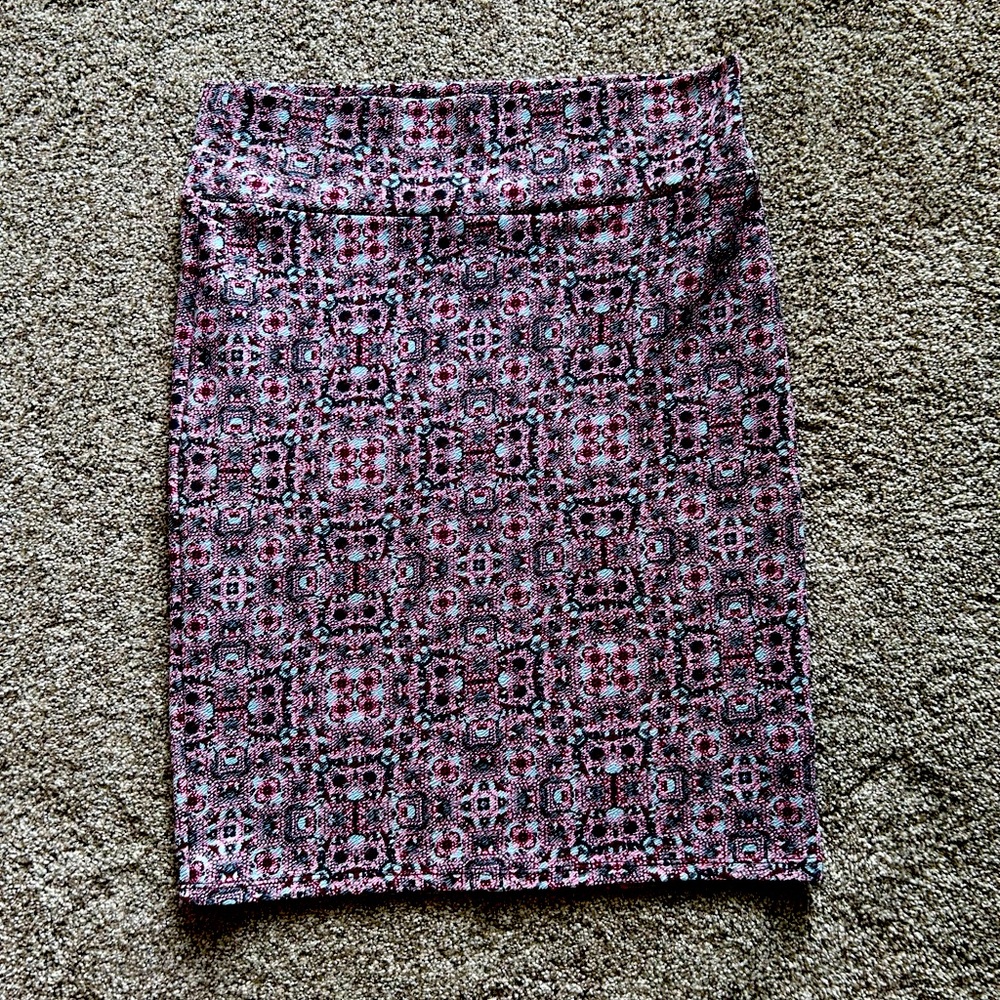 LuLaRoe XL multi color skirt